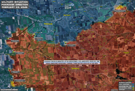 Military Situation In Ukraine On February 3, 2025 (Map Update)