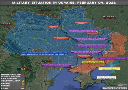 Military Situation In Ukraine On February 4, 2025 (Map Update)