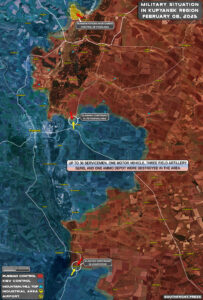 Military Situation In Russian Kursk Region And On Ukrainian Frontlines On February 8, 2025 (Maps Update)