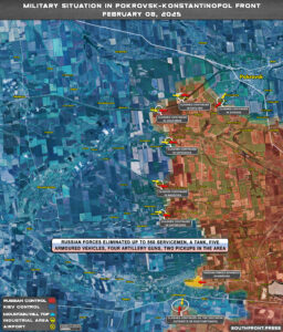 Military Situation In Russian Kursk Region And On Ukrainian Frontlines On February 8, 2025 (Maps Update)