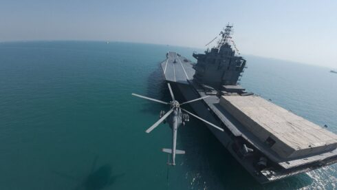 Iran’s First Drone Carrier Joins IRGC Navy Fleet