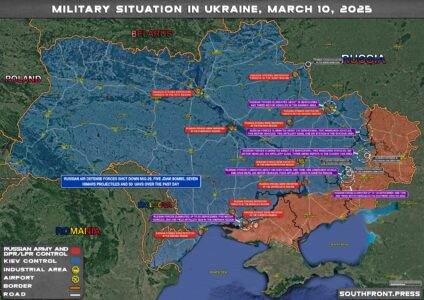 Military Situation In Ukraine And Kursk Region On March 10, 2025 (Map Update)