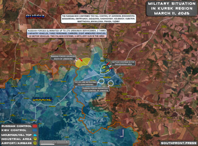 Military Situation In Ukraine On March 11, 2025 (Map Update)