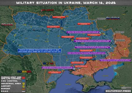 Military Situation In Ukraine On March 16, 2025 (Map Update)