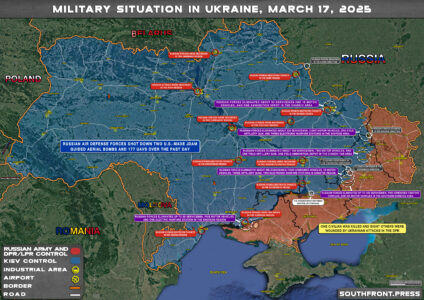 Military Situation In Ukraine On March 17, 2025 (Map Update)