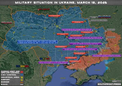 Military Situation In Ukraine On March 18, 2025 (Map Update)