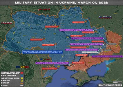 Military Situation In Ukraine On March 1, 2025 (Map Update)