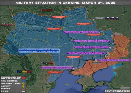 Military Situation In Ukraine On March 24, 2025 (Map Update)