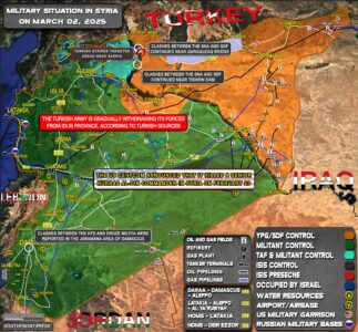 Military Situation In Syria On March 2, 2025 (Map Update)