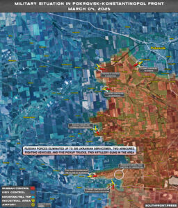 Military Situation In Ukraine On March 4, 2025 (Map Update)