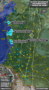 Military Situation In Syria On March 5, 2025 (Map Update)