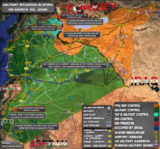 Military Situation In Syria On March 5, 2025 (Map Update)