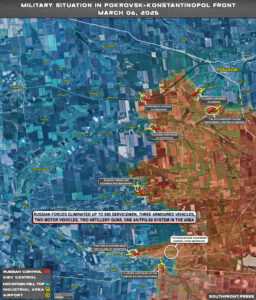 Military Situation In Russian Kursk Region And On Ukrainian Frontlines On March 6, 2025 (Maps Update)