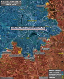 Military Situation In Ukraine On May 12, 2025 (Map Update)