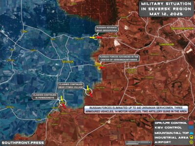 Military Situation In Ukraine On May 12, 2025 (Map Update)