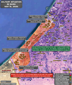 Military Situation In Gaza Strip On May 15, 2025 (Map Update) Military Situation In Gaza Strip On May 15, 2025 (Map Update)