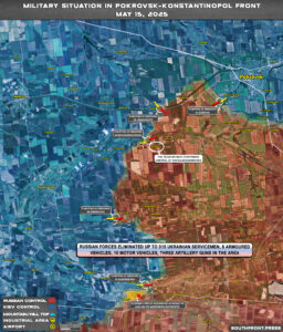 Military Situation In Ukraine On May 15, 2025 (Map Update)