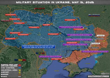 Military Situation In Ukraine On May 15, 2025 (Map Update)