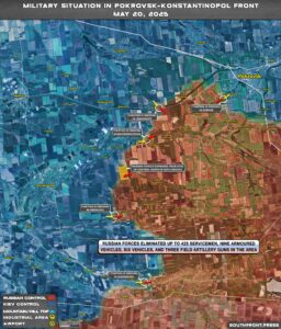 Military Situation In Ukraine On May 20, 2025 (Map Update)