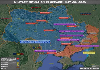 Military Situation In Ukraine On May 20, 2025 (Map Update)