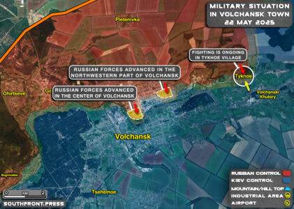 Military Situation In Ukraine On May 22, 2025 (Map Update)