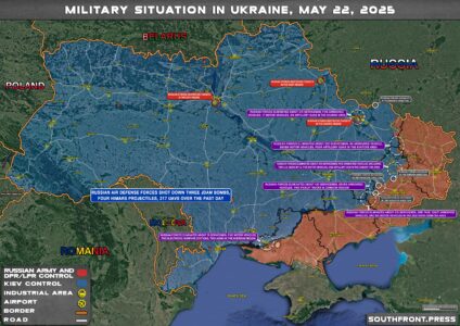 Military Situation In Ukraine On May 22, 2025 (Map Update)