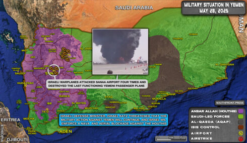 Military Situation In Gaza Strip And Yemen On May 28, 2025 (Map Update)