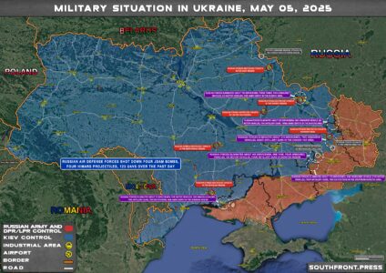 Military Situation In Ukraine On May 5, 2025 (Map Update)