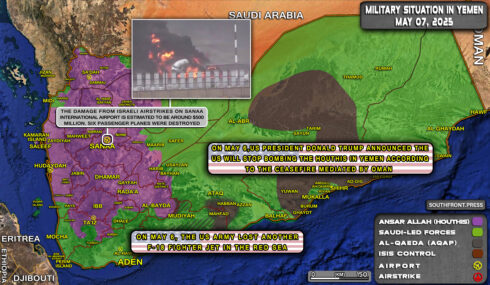 Military Situation In Yemen On May 7, 2025 (Map Update)