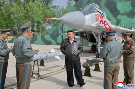 North Korean Leader Oversaw Air Drills, Including Air-To-Air Missile Test-Fire (Photos)