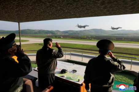 North Korean Leader Oversaw Air Drills, Including Air-To-Air Missile Test-Fire (Photos)