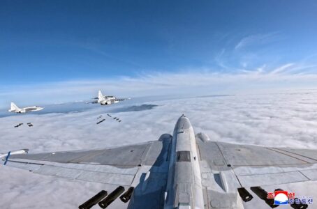 North Korean Leader Oversaw Air Drills, Including Air-To-Air Missile Test-Fire (Photos)