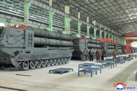 North Korean Leader Visits ‘Important’ Tank Factory (Photos)