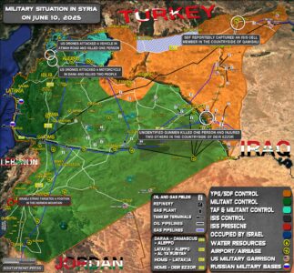 Military Situation In Syria On June 10, 2025 (Map Update)