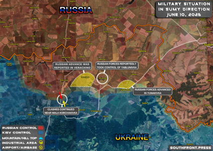 Military Situation In Ukraine On June 10, 2025 (Map Update)