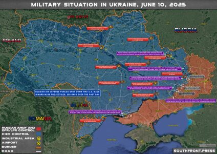 Military Situation In Ukraine On June 10, 2025 (Map Update)