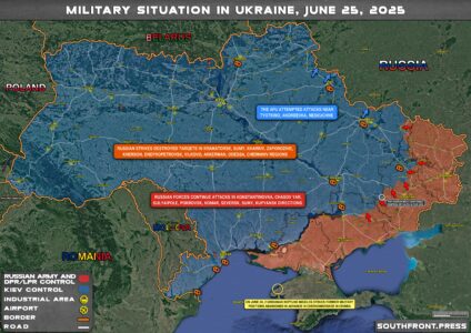 Military Situation In Ukraine On June 25, 2025 (Map Update)
