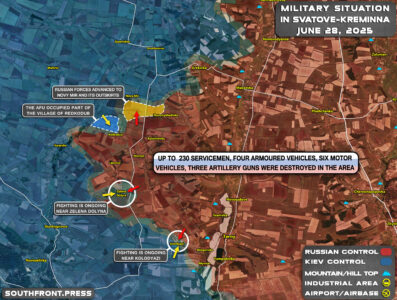 Overview Of Military Situation In Ukraine, June 29, 2025