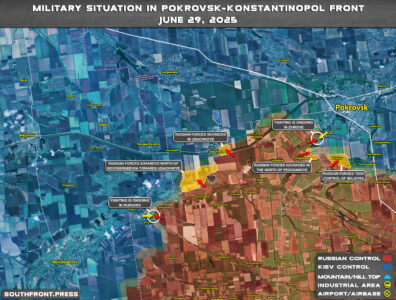 Overview Of Military Situation In Ukraine, June 29, 2025