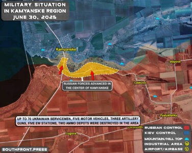 New Offensive In Zaporozhzhie: Russian Stormtroopers Launch Assault On Kamenskoe