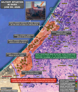 Military Situation In Gaza Strip On June 30, 2025 (Map Update) Military Situation In Gaza Strip On June 30, 2025 (Map Update)