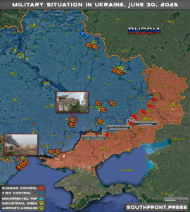Military Situation In Ukraine On June 30, 2025 (Map Update)