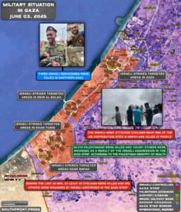 Military Situation In Gaza Strip On June 3, 2025 (Map Update) Military Situation In Gaza Strip On June 3, 2025 (Map Update)