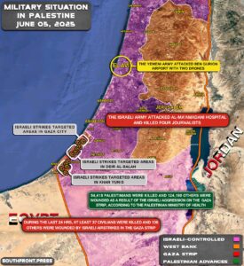Military Situation In Palestine On June 5, 2025 (Map Update)