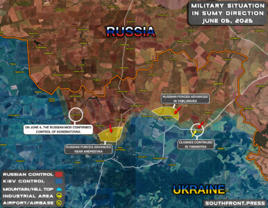 Military Situation In Ukraine On June 5, 2025 (Map Update)