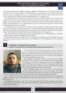 Atrocities And War Crimes Of The Kiev Regime In Toretsk, DPR