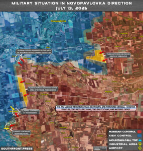 Overview Of Military Situation in Ukraine, July 13, 2025