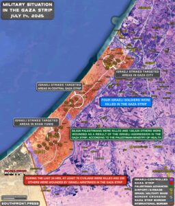 Military Situation In Gaza Strip On July 14, 2025 (Map Update) Military Situation In Gaza Strip On July 14, 2025 (Map Update)
