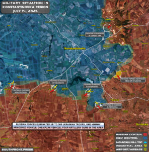 Russian Forces Secure Petrovka on Konstantinovka Front