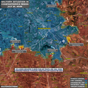 Military Situation In Ukraine On July 21, 2025 (Map Update)